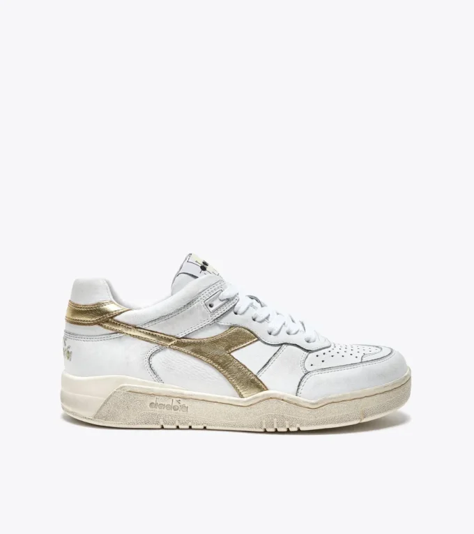 B.560 Laminated Wn Heritage sneaker in pelle