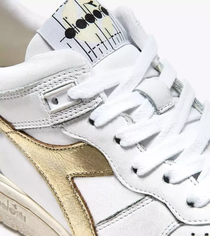 B.560 Laminated Wn Heritage sneaker in pelle