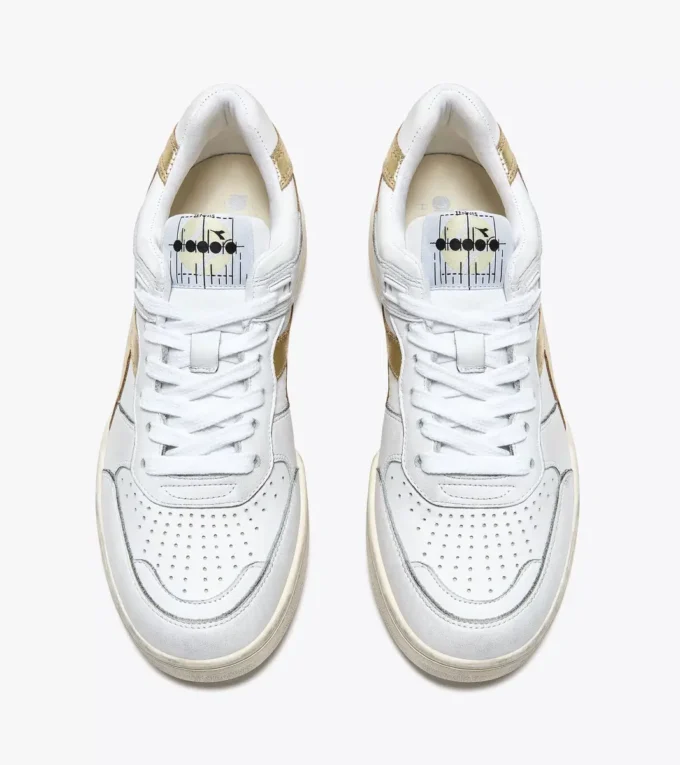 B.560 Laminated Wn Heritage sneaker in pelle