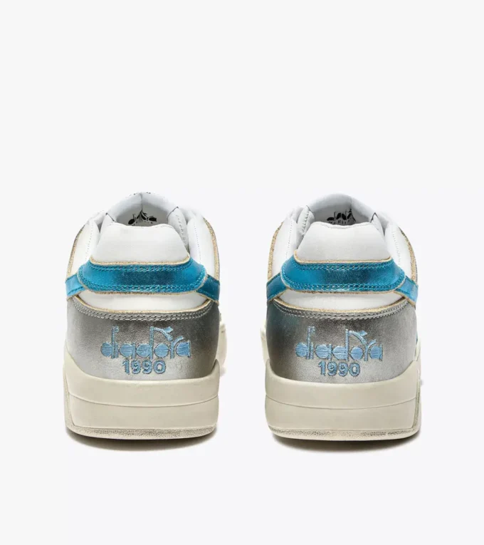 B.560 Metallic Mix Wn Heritage sneaker in pelle