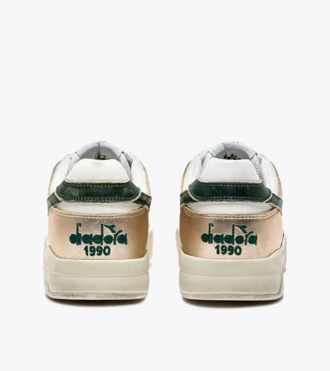 B.560 Metallic Mix Wn Heritage sneaker in pelle