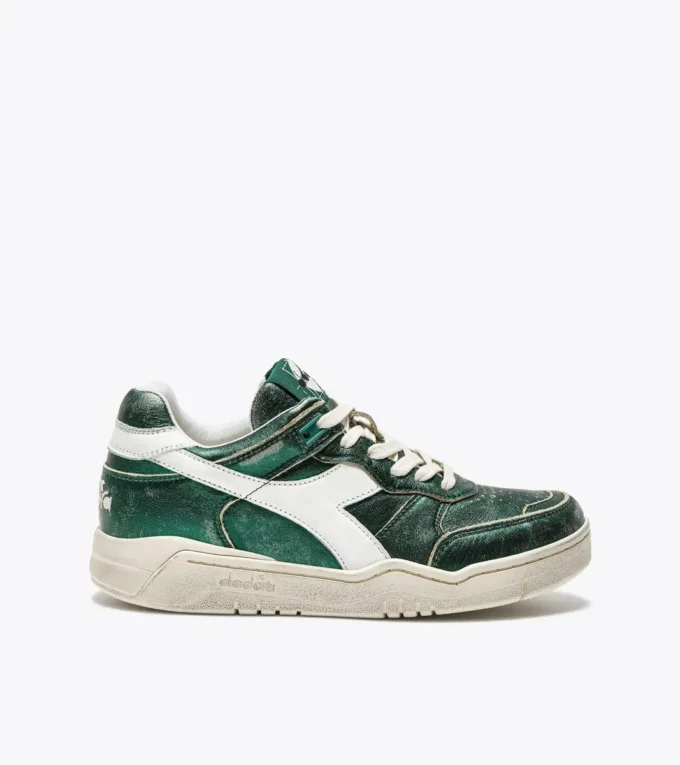 B.560 Metallic Wn Sneaker in pelle Heritage