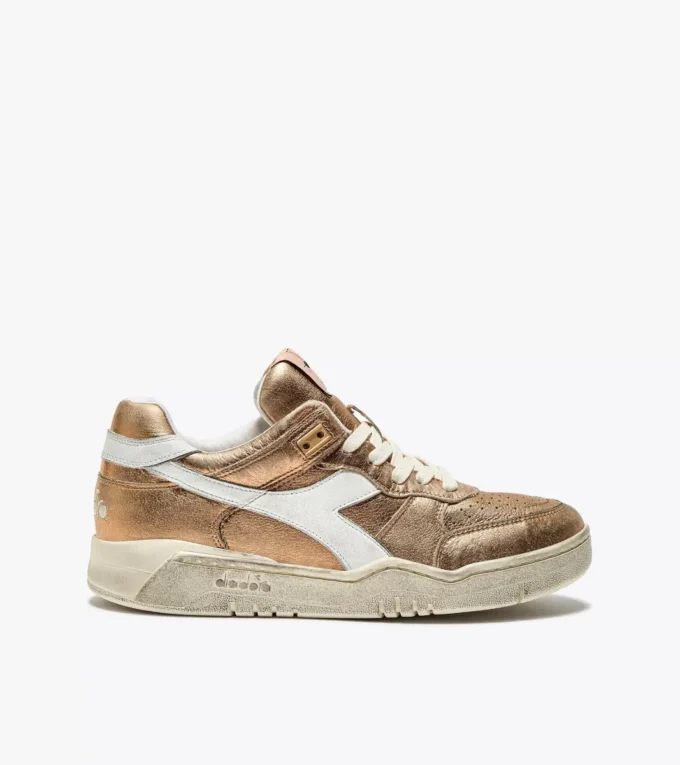 B.560 Metallic Wn Sneaker in pelle Heritage