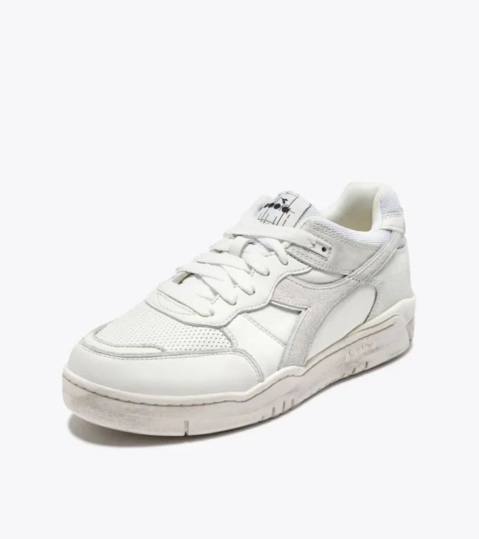 B.560 Sneaker Heritage in pelle usata