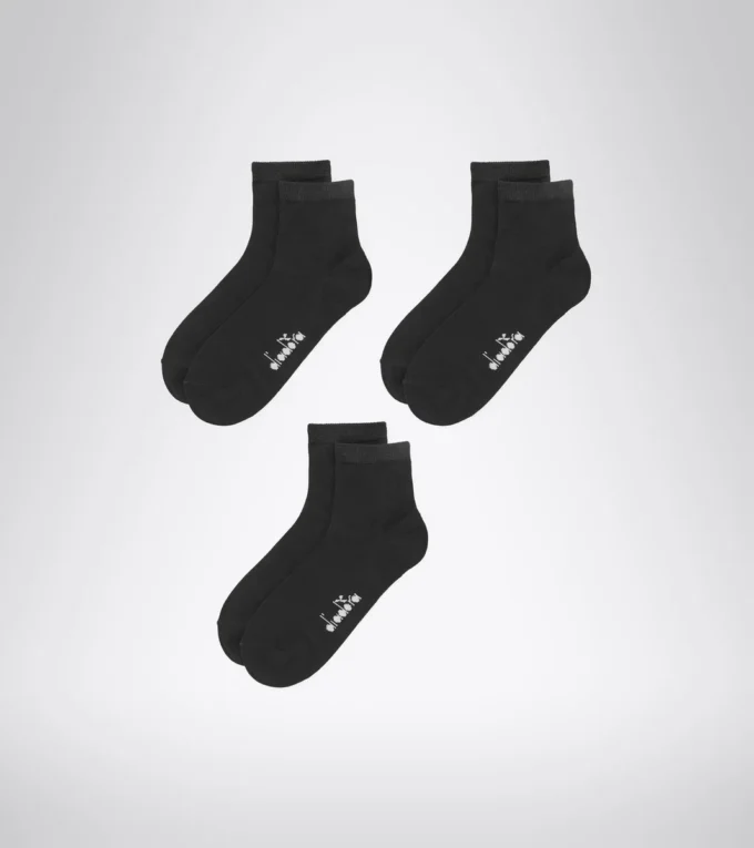Calzini U.Quarter, confezione da 3 Confezione di calzini corti – Tre paia – Unisex