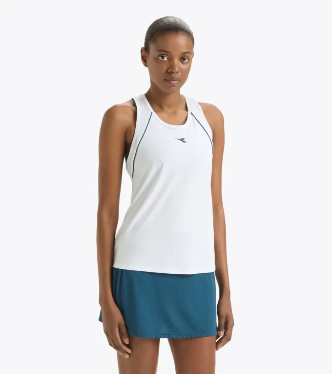 Canotta da tennis L. Tank Core con dorso a vogatore