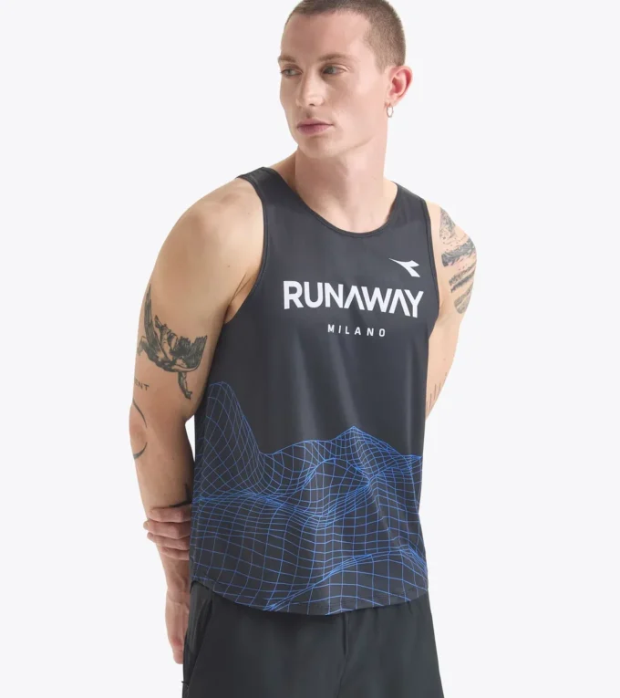 Canotta super leggera Runaway Canotta da corsa Runaway – Tessuto leggero