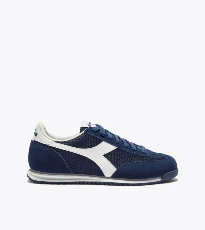 Cross Sneaker basse in pelle scamosciata
