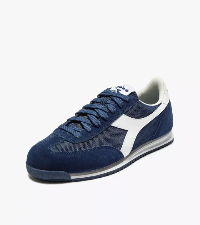Cross Sneaker basse in pelle scamosciata