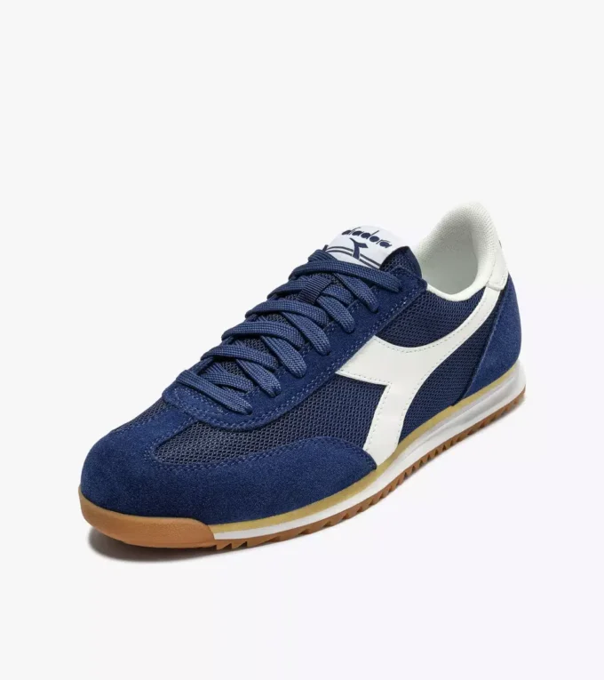 Cross Sneaker basse in pelle scamosciata