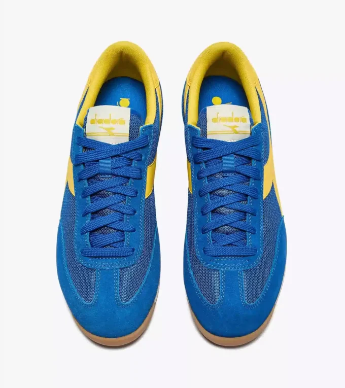 Cross Sneaker basse in pelle scamosciata