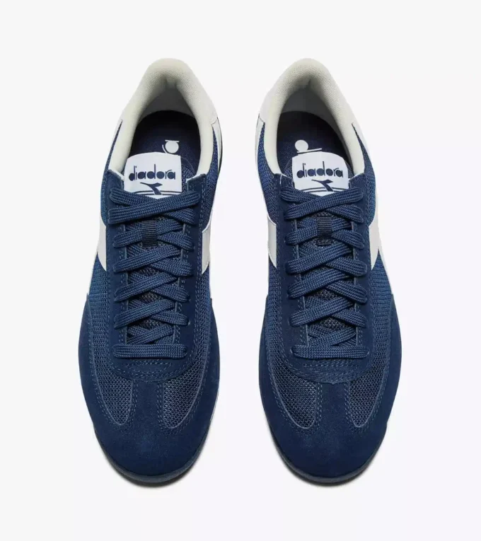 Cross Sneaker basse in pelle scamosciata