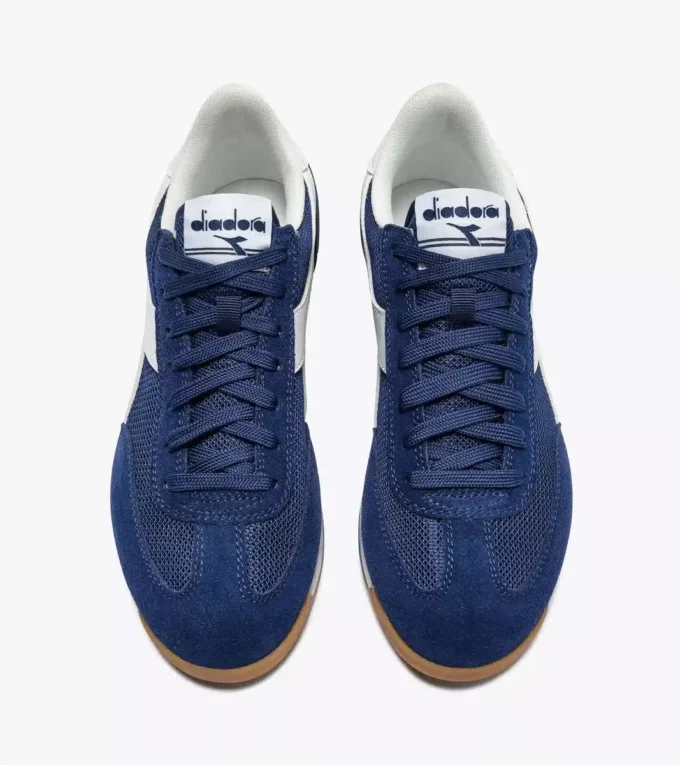 Cross Sneaker basse in pelle scamosciata