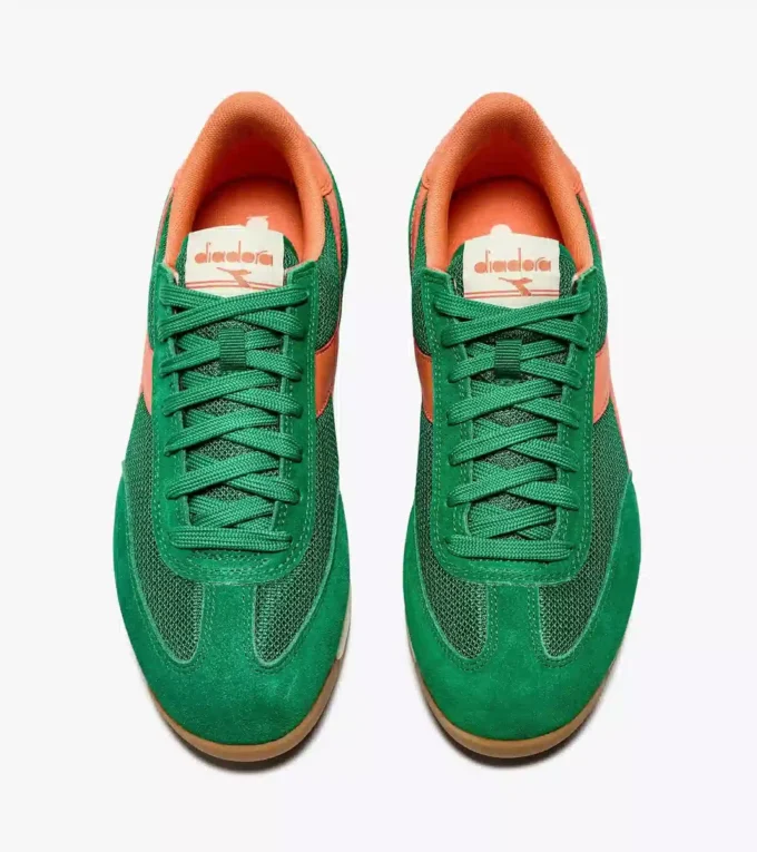 Cross Sneaker basse in pelle scamosciata