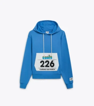 Felpa con cappuccio G.D. 1984 (226) Felpa con cappuccio in cotone French terry – Unisex