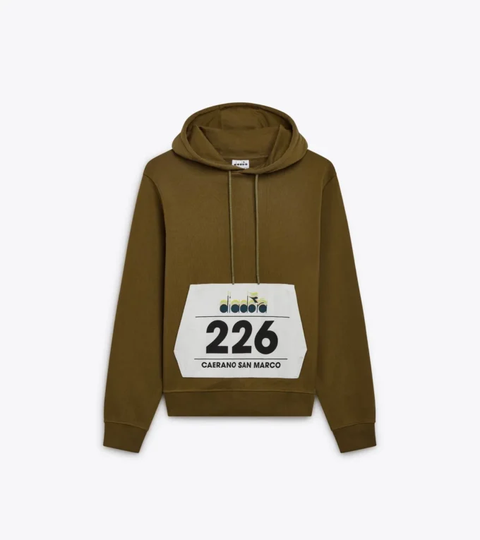 Felpa con cappuccio G.D. 1984 (226) Felpa con cappuccio in cotone French terry – Unisex