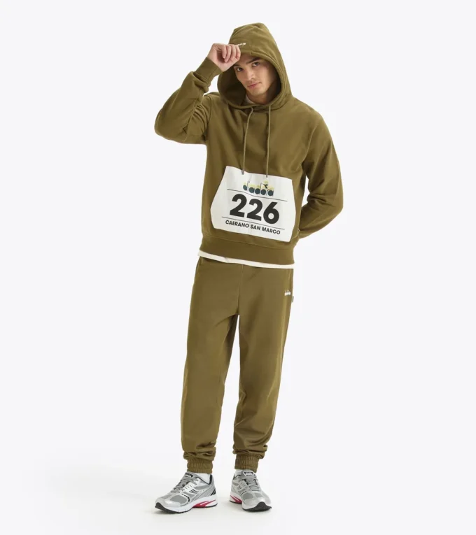 Felpa con cappuccio G.D. 1984 (226) Felpa con cappuccio in cotone French terry – Unisex