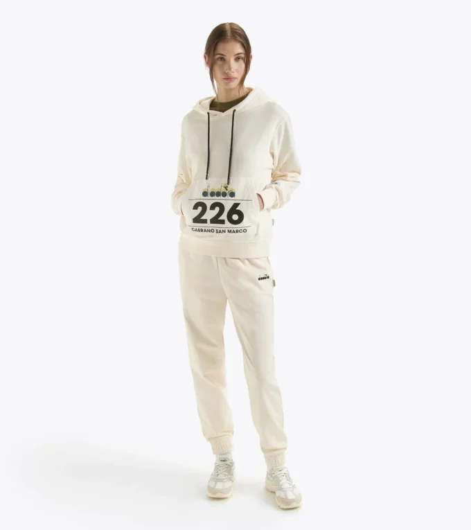 Felpa con cappuccio G.D. 1984 (226) Felpa con cappuccio in cotone French terry – Unisex