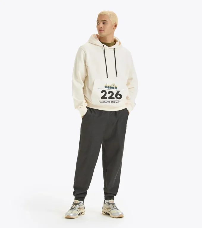 Felpa con cappuccio G.D. 1984 (226) Felpa con cappuccio in cotone French terry – Unisex