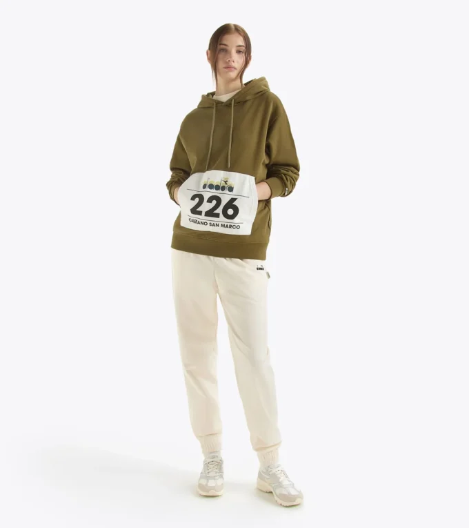 Felpa con cappuccio G.D. 1984 (226) Felpa con cappuccio in cotone French terry – Unisex
