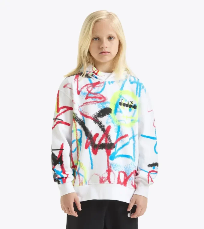 Felpa con cappuccio Jb. Hoodie Graffiti – Stampa ispirata ai graffiti – Ragazzo