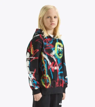 Felpa con cappuccio Jb. Hoodie Graffiti – Stampa ispirata ai graffiti – Ragazzo