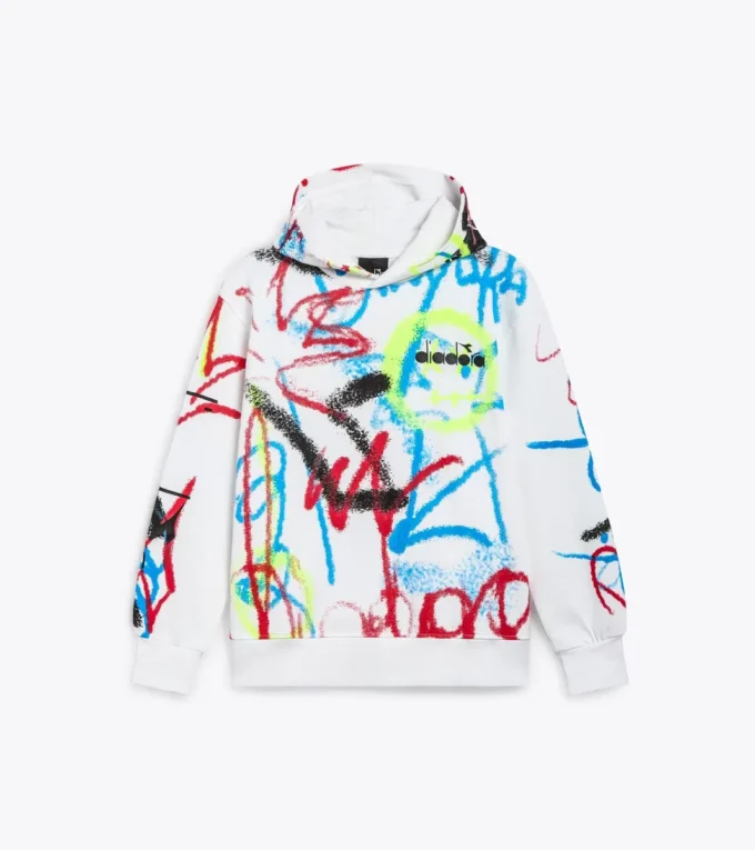 Felpa con cappuccio Jb. Hoodie Graffiti – Stampa ispirata ai graffiti – Ragazzo