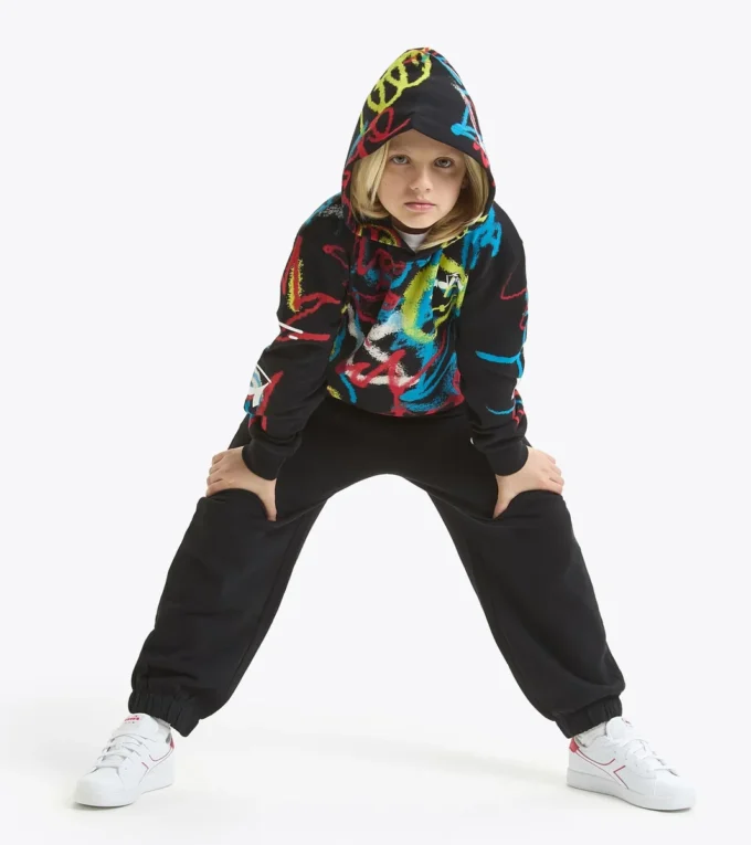 Felpa con cappuccio Jb. Hoodie Graffiti – Stampa ispirata ai graffiti – Ragazzo