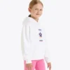 Felpa con cappuccio JG. Felpa con cappuccio Logo – Vestibilità comoda – Bambina