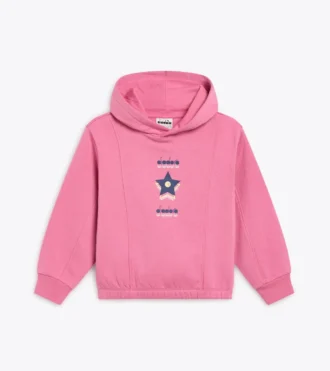 Felpa con cappuccio JG. Felpa con cappuccio Logo – Vestibilità comoda – Bambina