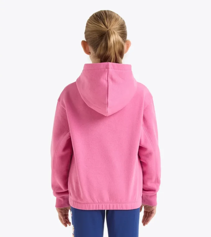 Felpa con cappuccio JG. Felpa con cappuccio Logo – Vestibilità comoda – Bambina