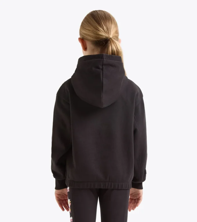 Felpa con cappuccio JG. Felpa con cappuccio Logo – Vestibilità comoda – Bambina