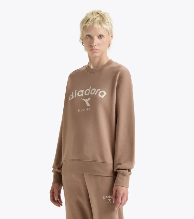 Felpa Crew Athl. Logo Felpa girocollo – Unisex