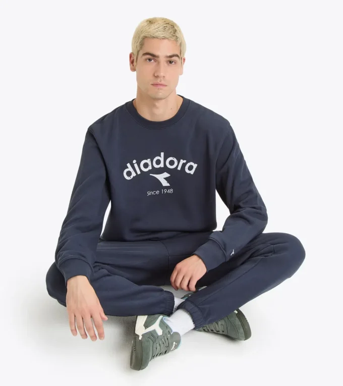 Felpa Crew Athl. Logo Felpa girocollo – Unisex
