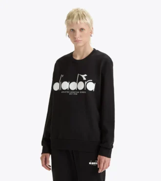 Felpa Crew Logo Felpa girocollo in cotone