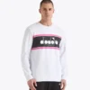 Felpa Crew Logo Felpa girocollo in cotone