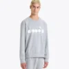 Felpa Crew Logo Felpa girocollo in cotone