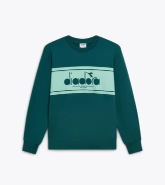 Felpa Crew Logo Felpa girocollo in cotone