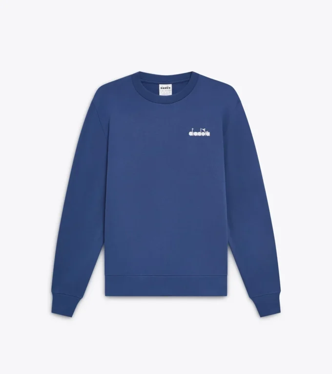 Felpa Crew Logo Felpa girocollo in cotone