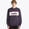 Felpa Crew Logo Felpa girocollo in cotone