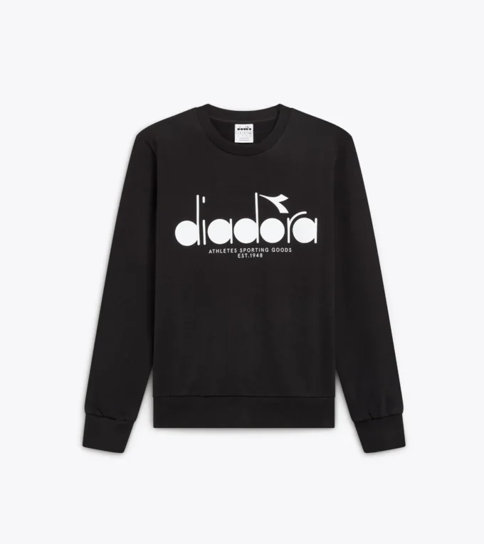 Felpa Crew Logo Felpa girocollo in cotone