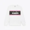 Felpa Crew Logo Felpa girocollo in cotone
