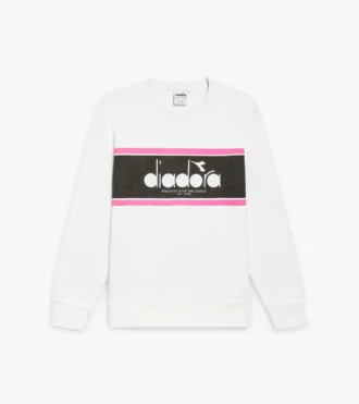 Felpa Crew Logo Felpa girocollo in cotone