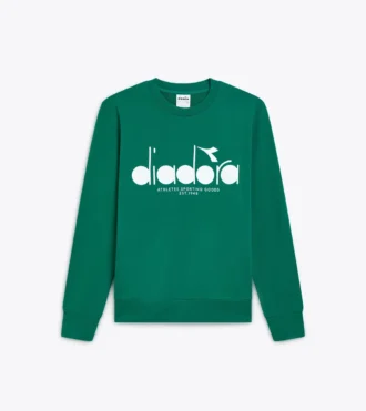 Felpa Crew Logo Felpa girocollo in cotone