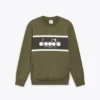 Felpa Crew Logo Felpa girocollo in cotone