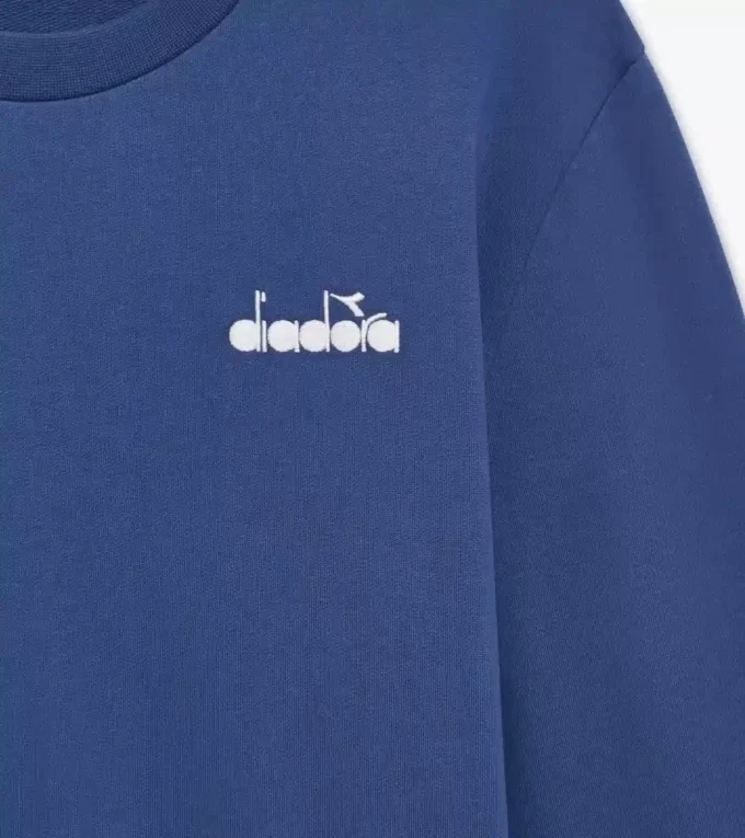 Felpa Crew Logo Felpa girocollo in cotone