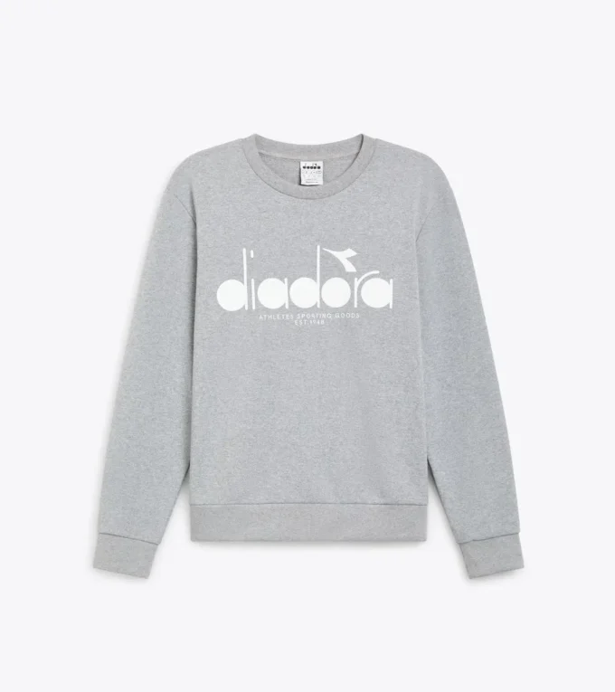 Felpa Crew Logo Felpa girocollo in cotone