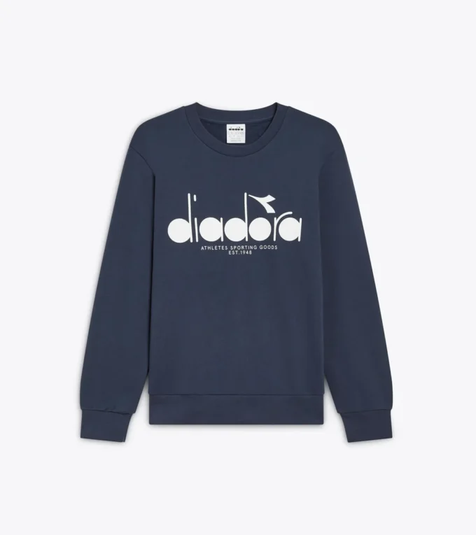 Felpa Crew Logo Felpa girocollo in cotone