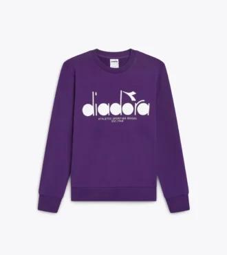 Felpa Crew Logo Felpa girocollo in cotone