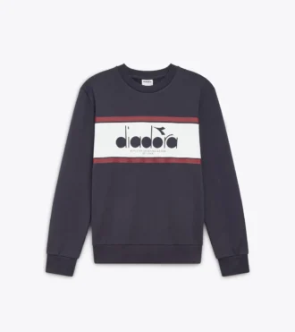 Felpa Crew Logo Felpa girocollo in cotone